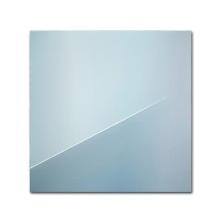 Trademark Fine Art Gilbert Claes 'The White Line' Canvas Art, 18x18 1X00486-C1818GG